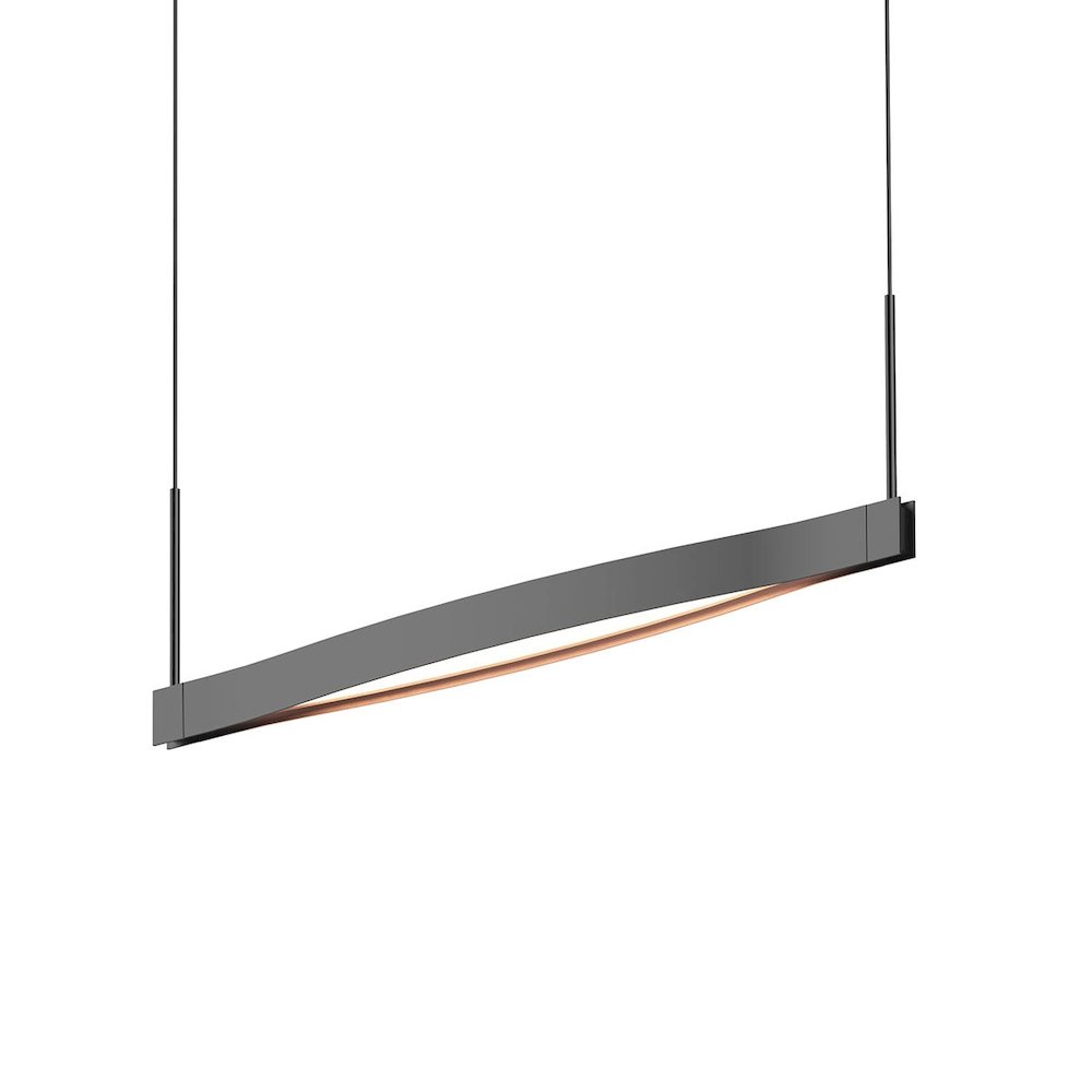 Ola Pendant, Satin Black. Picture 1