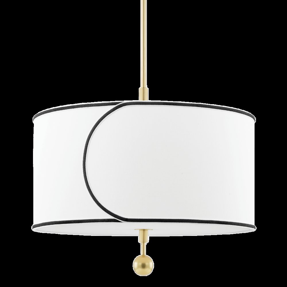 Zara Chandelier, Aged Brass. Picture 1