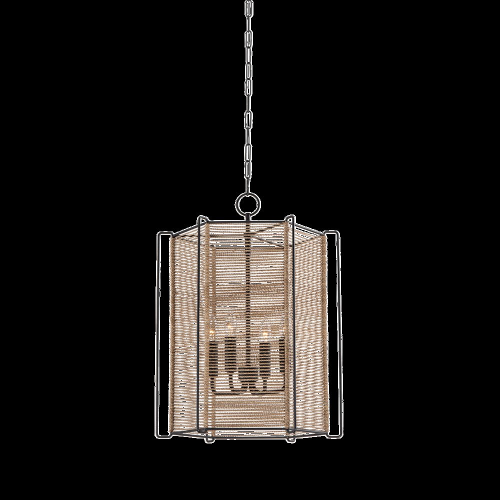 Ramon Lantern, Texture Black. Picture 1