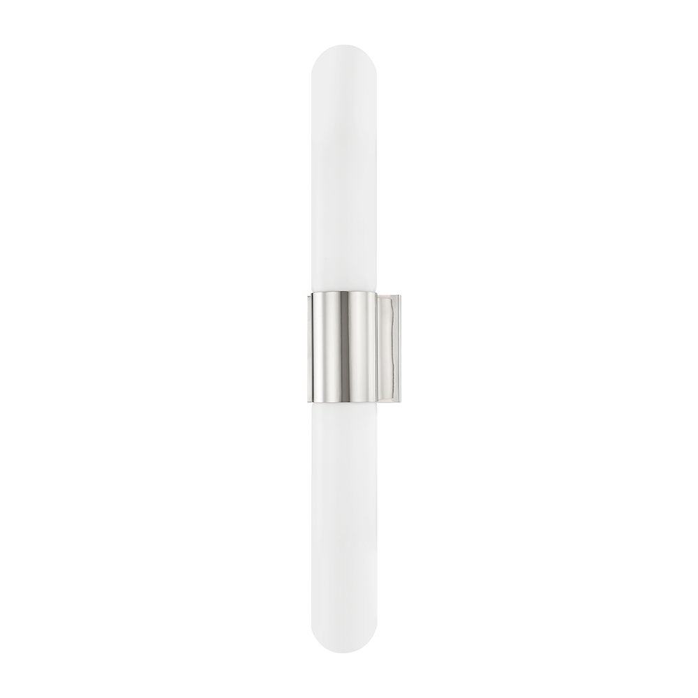 Carlin Wall Sconce, Polished Nickel. Picture 1