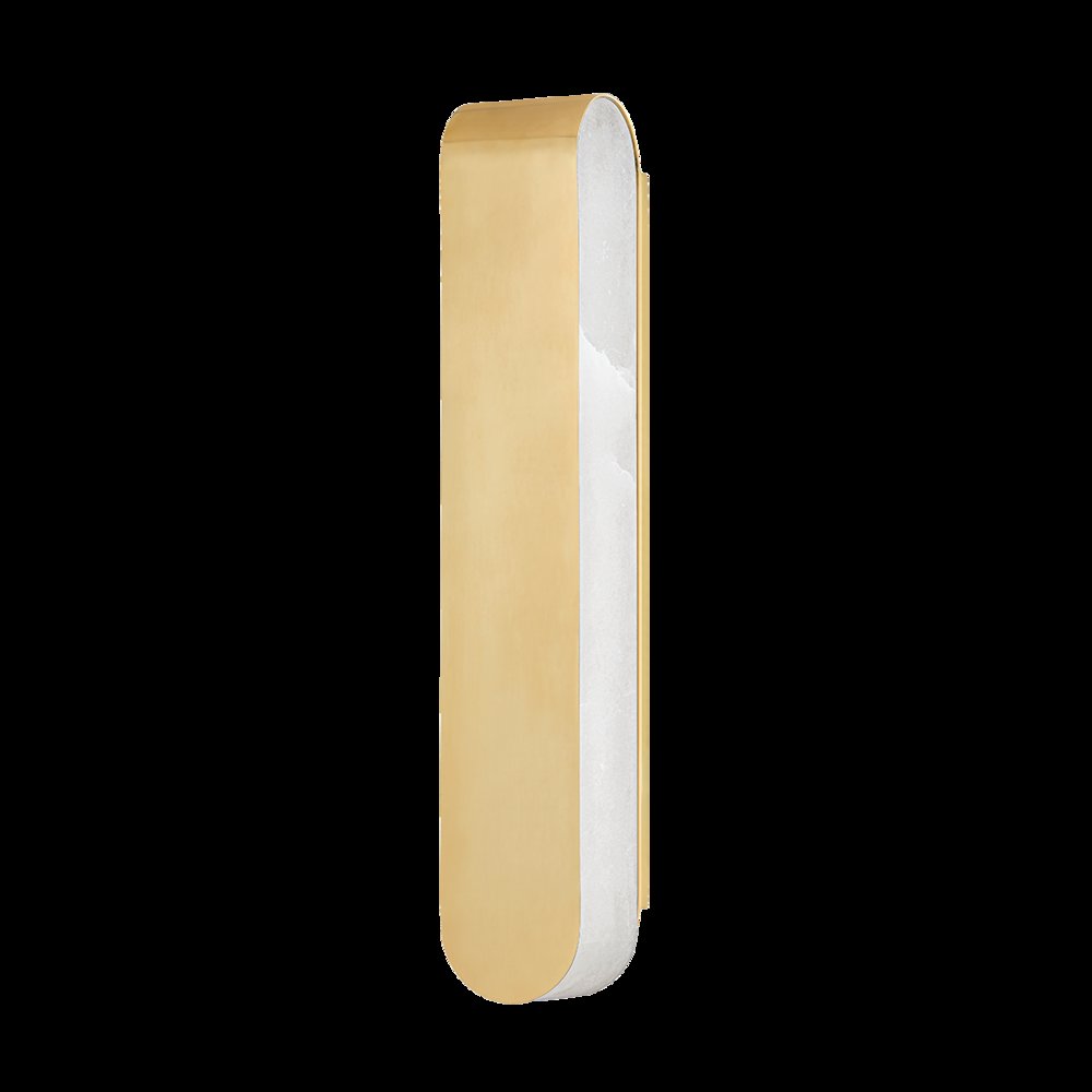 Briarwood Wall Sconce, Aged Brass. Picture 1