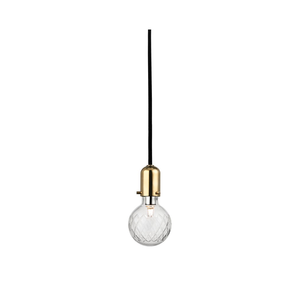 Marlow Pendant, Aged Brass. Picture 1