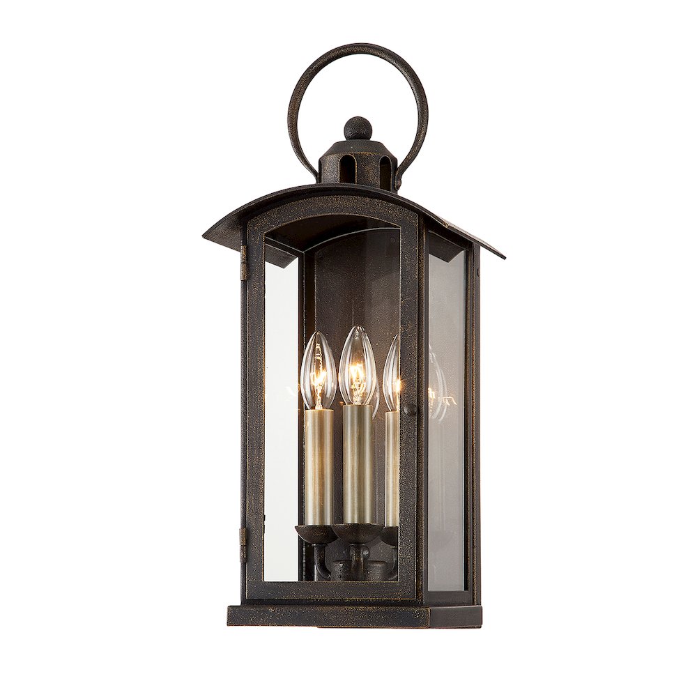 Chaplin Exterior Wall Sconce, Vintage Bronze. Picture 1