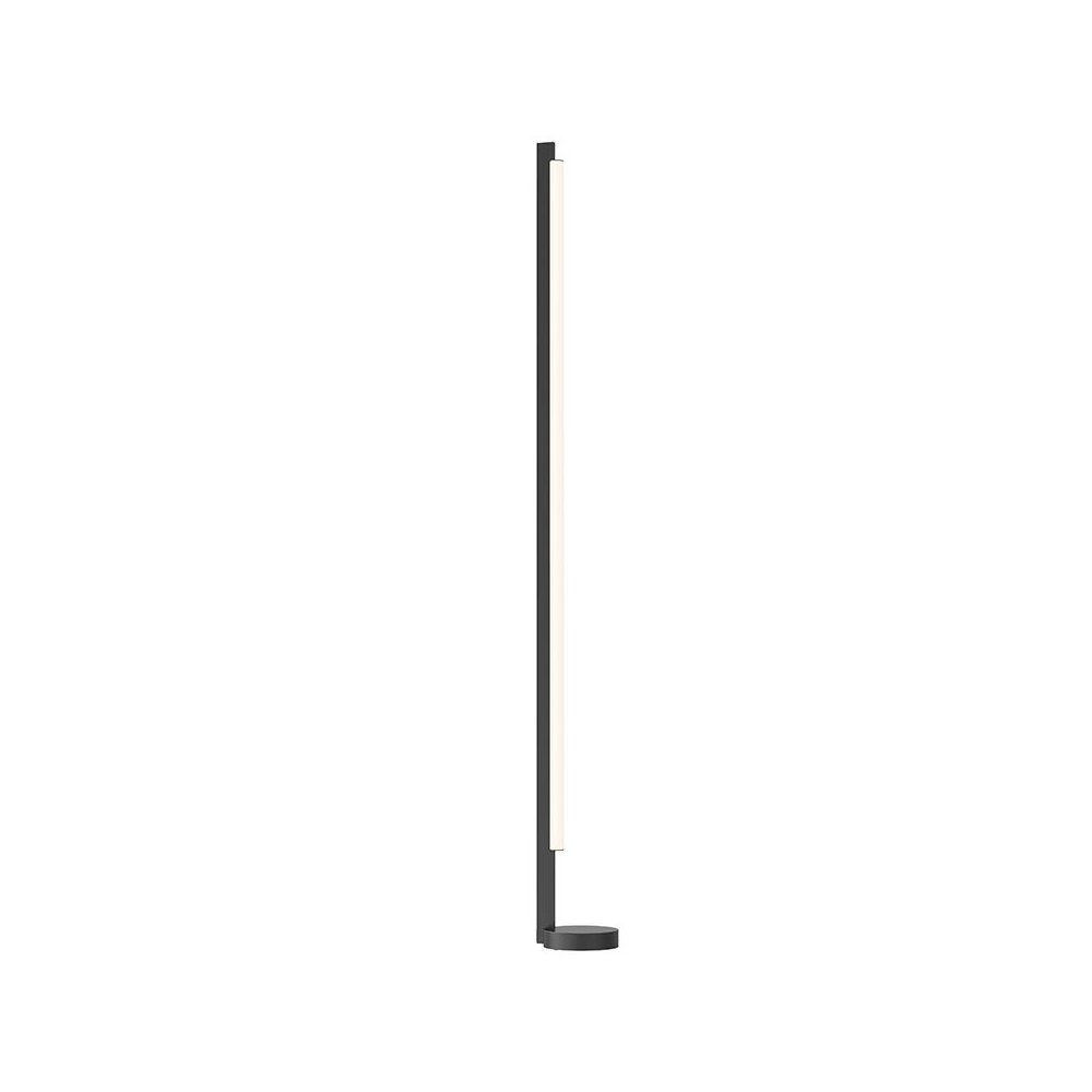 Keel Floor Lamp, Satin Black. Picture 1