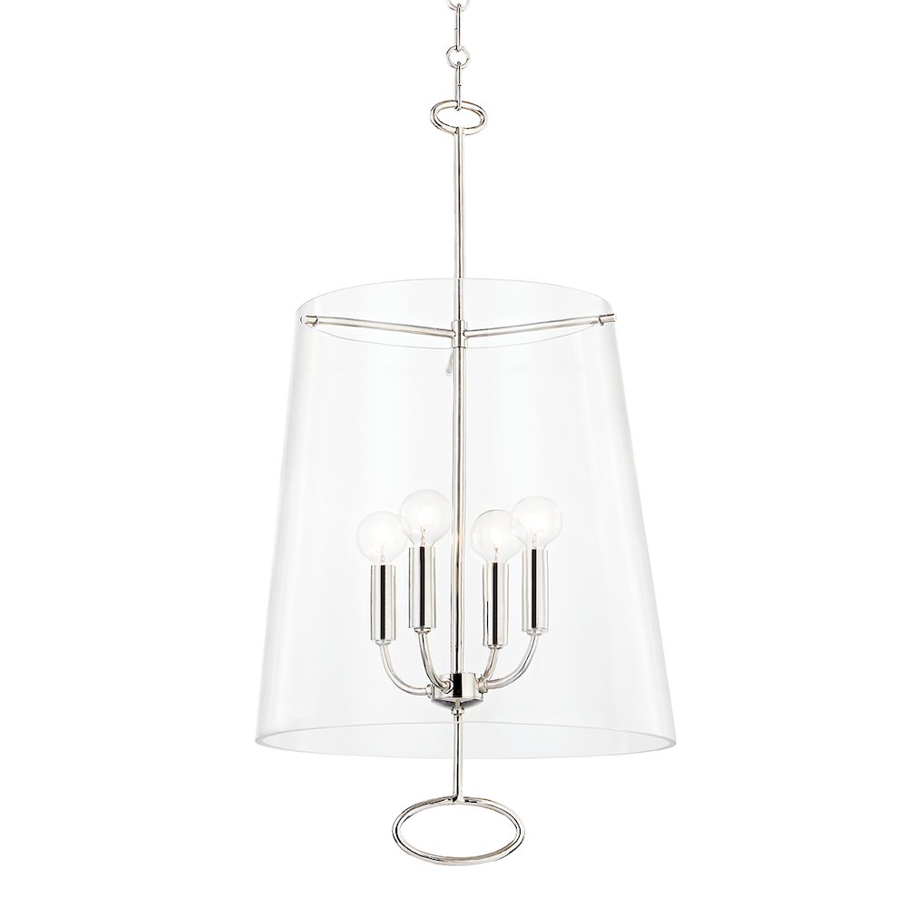 James Pendant, Polished Nickel. Picture 1