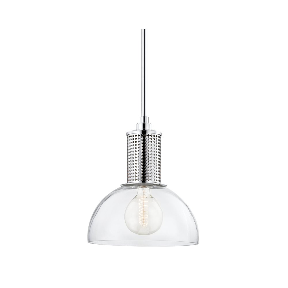 Halcyon Pendant, Polished Nickel. Picture 1