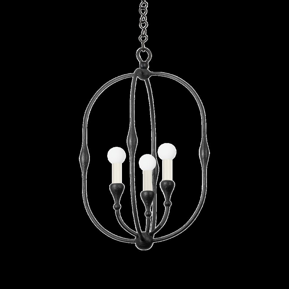 Baltic Pendant, Aged Iron. Picture 1