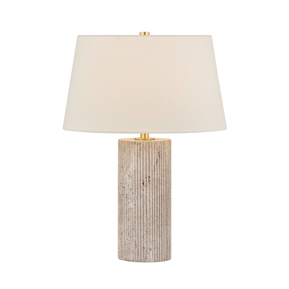 Highland Mills Table Lamp, Essential, Natural, Modern. Picture 1