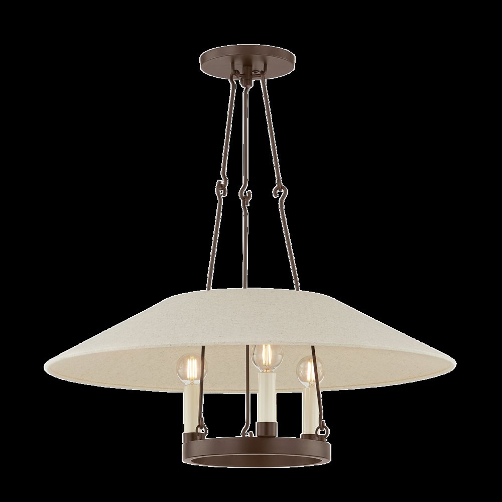 Archive Chandelier, Bronze. Picture 1