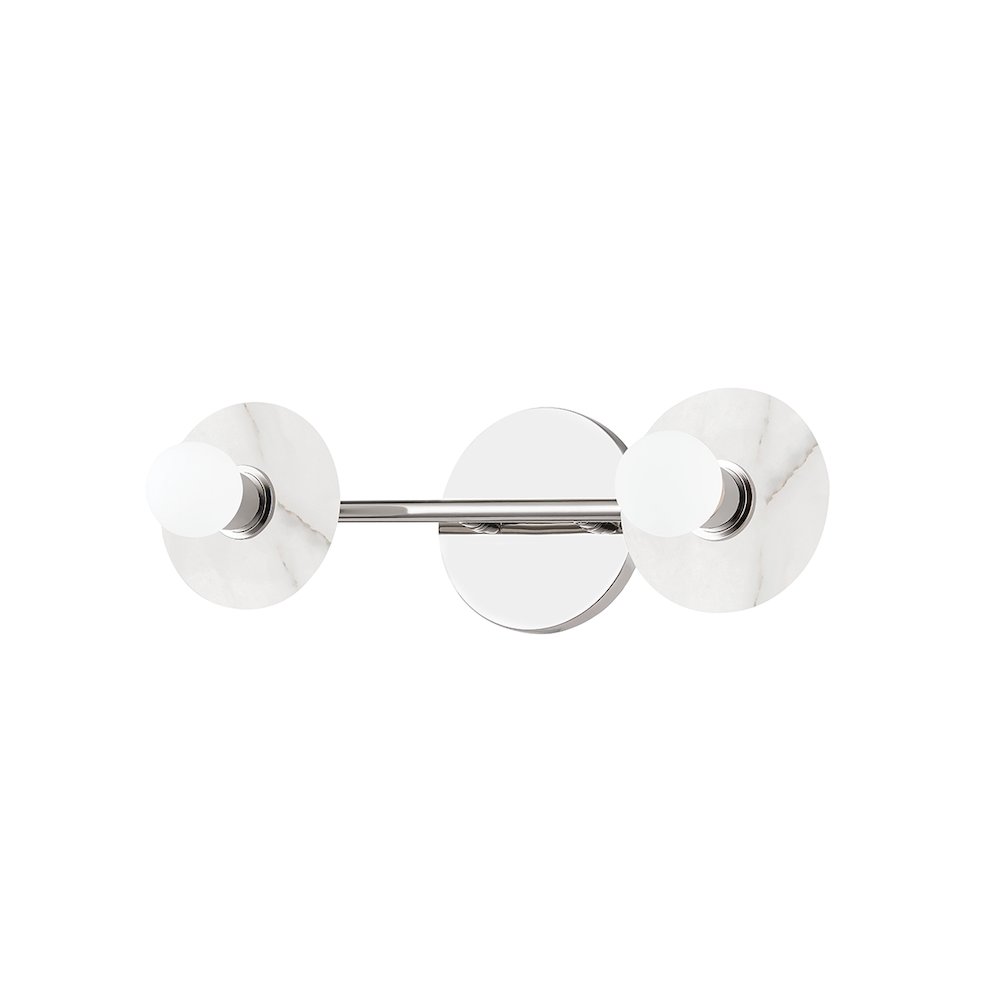 Elmont Bath And Vanity, Polished Nickel. Picture 1