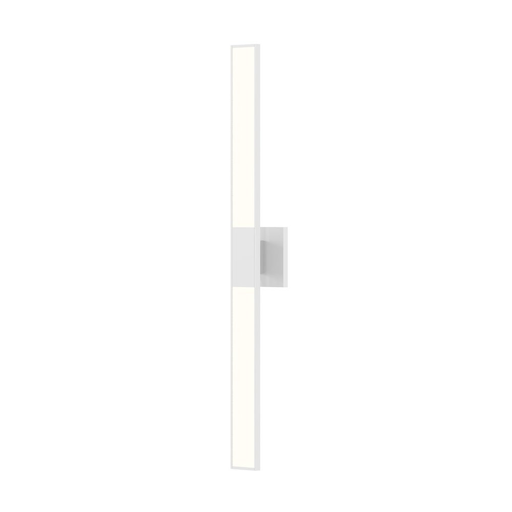 Planes Wall Sconce, Satin White. Picture 1