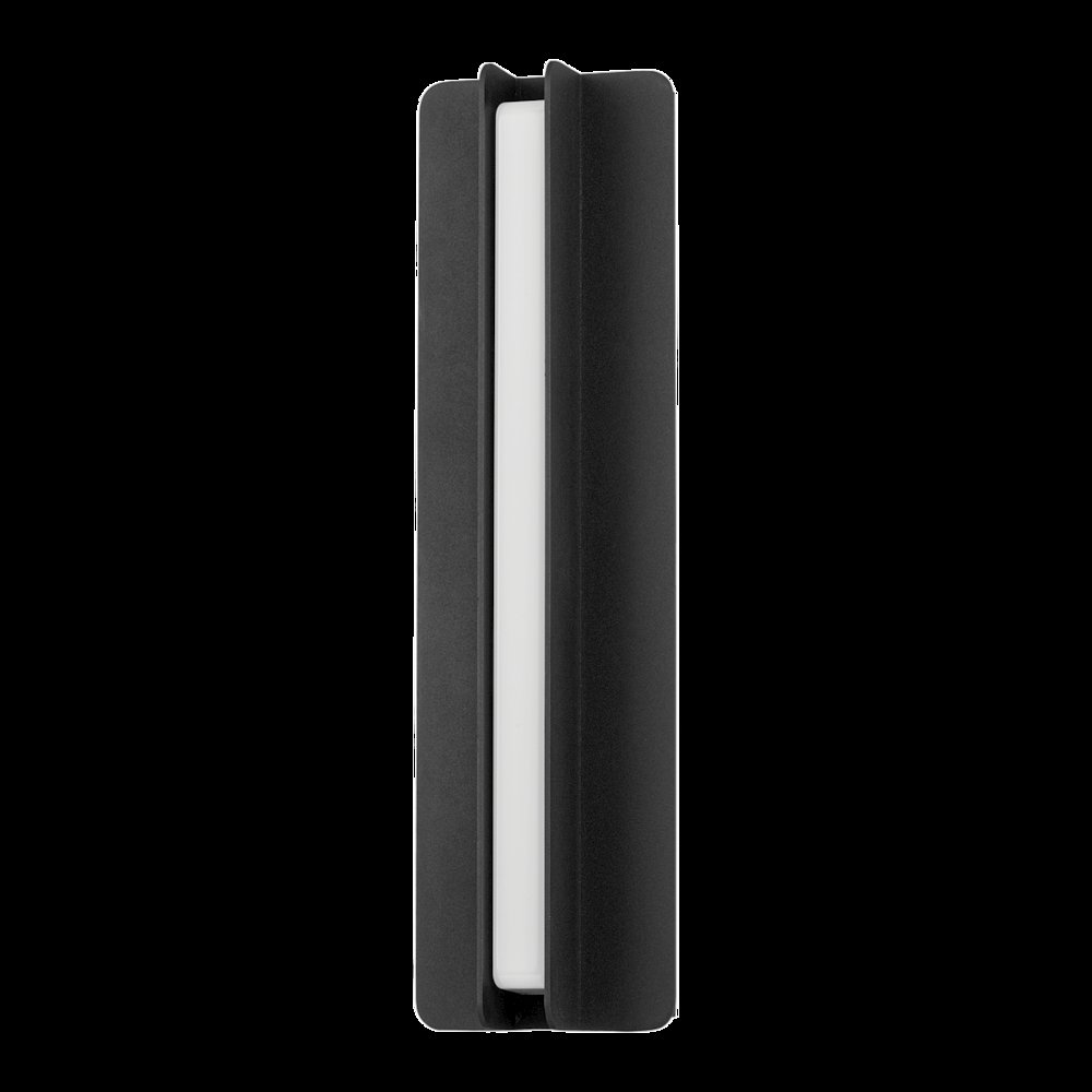 Dune Exterior Wall Sconce, Texture Black. Picture 1