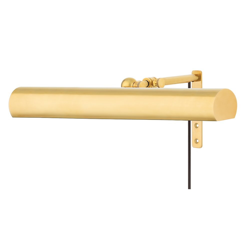 Vernon Picture Light, Aged Brass. Picture 1