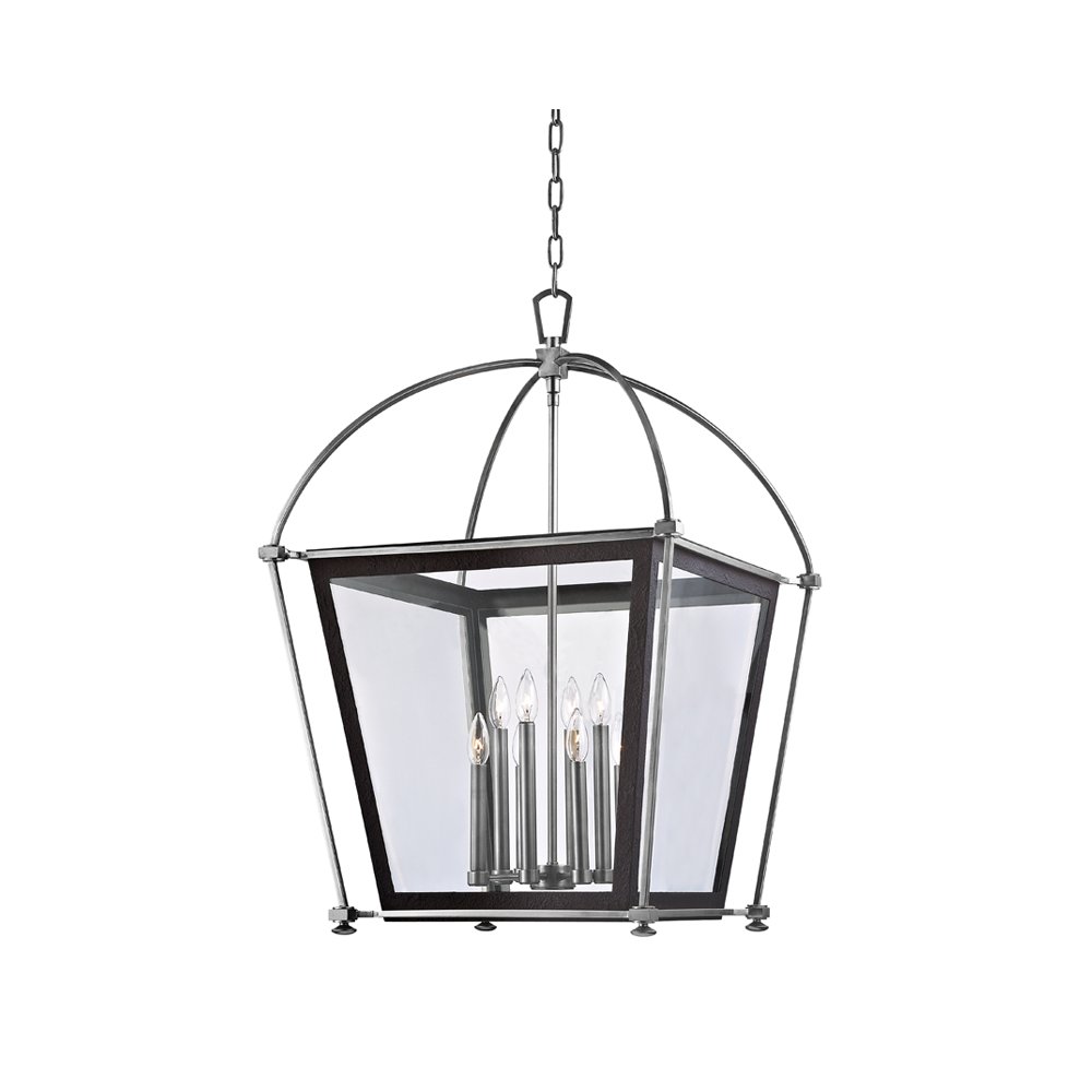 Hollis Lantern, Polished Nickel. Picture 1