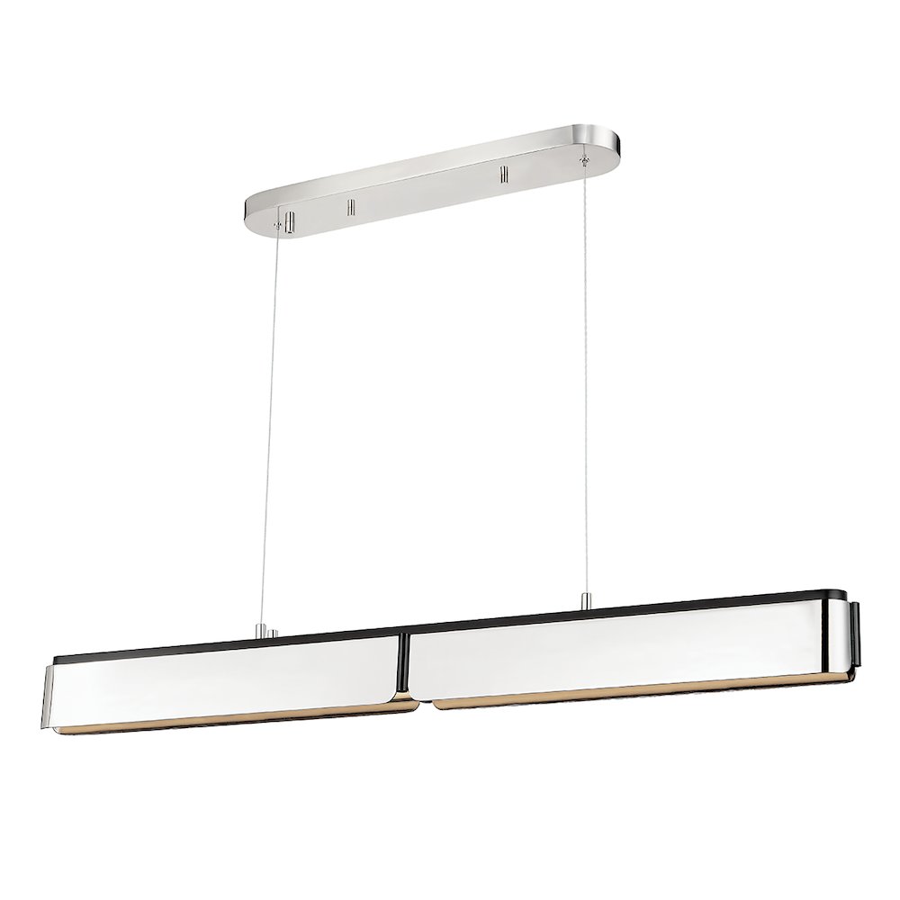 Tribeca Linear, Burnished Nickel. Picture 1