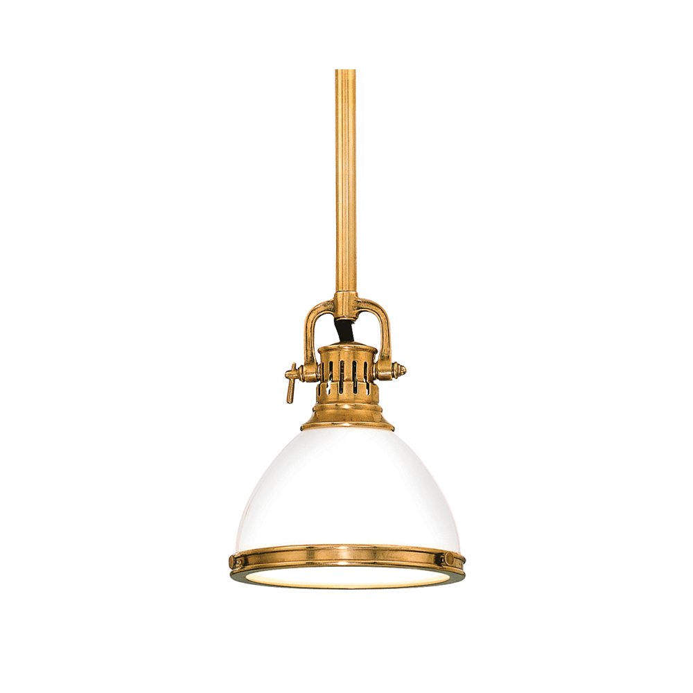 Randolph Pendant, Aged Brass. Picture 1