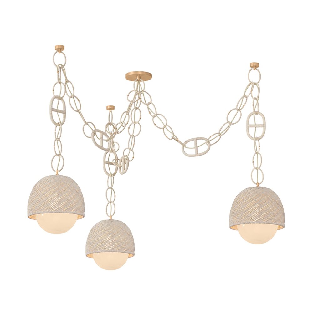 Piasu Chandelier, Natural, Vogue. Picture 1