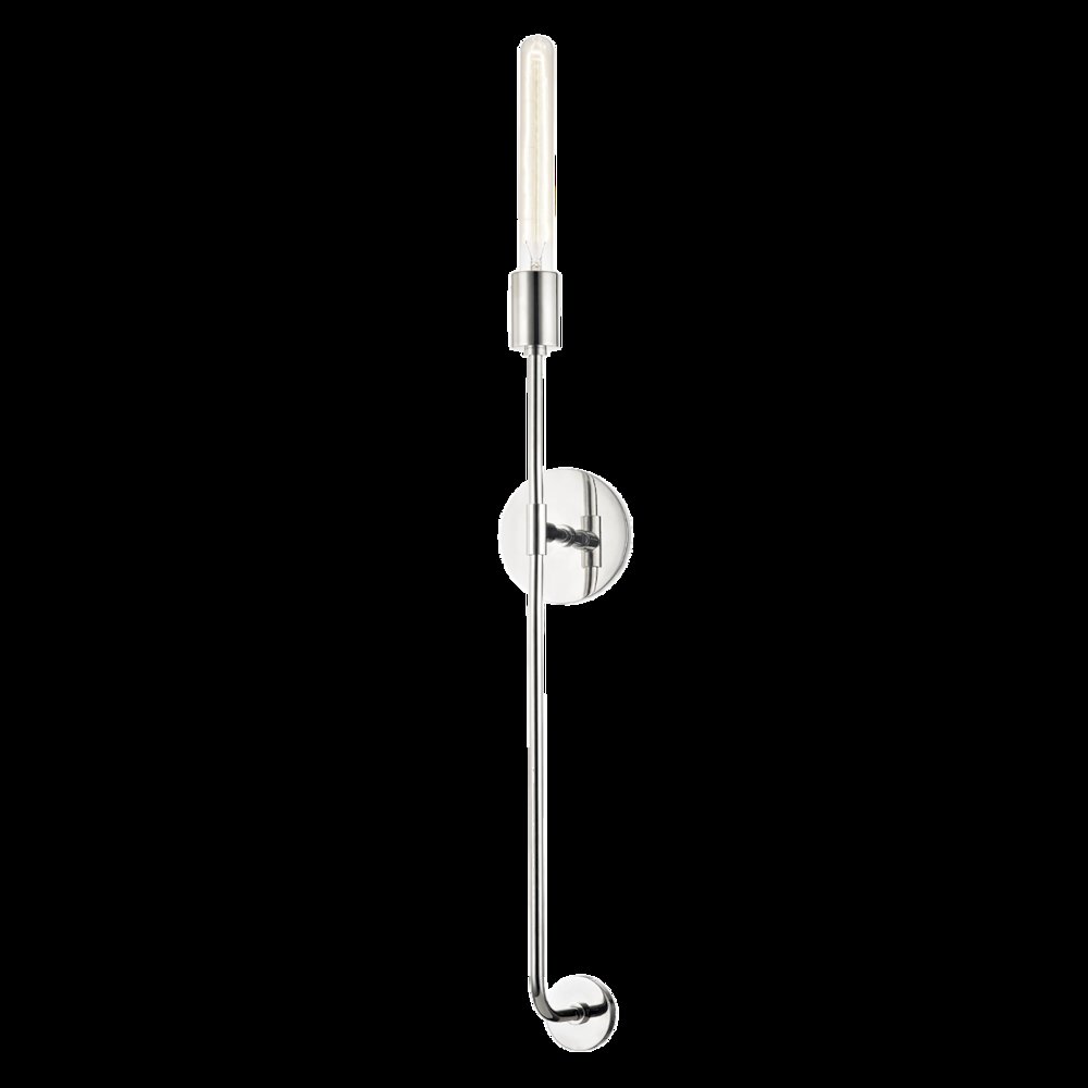 Dylan Wall Sconce, Polished Nickel. Picture 1