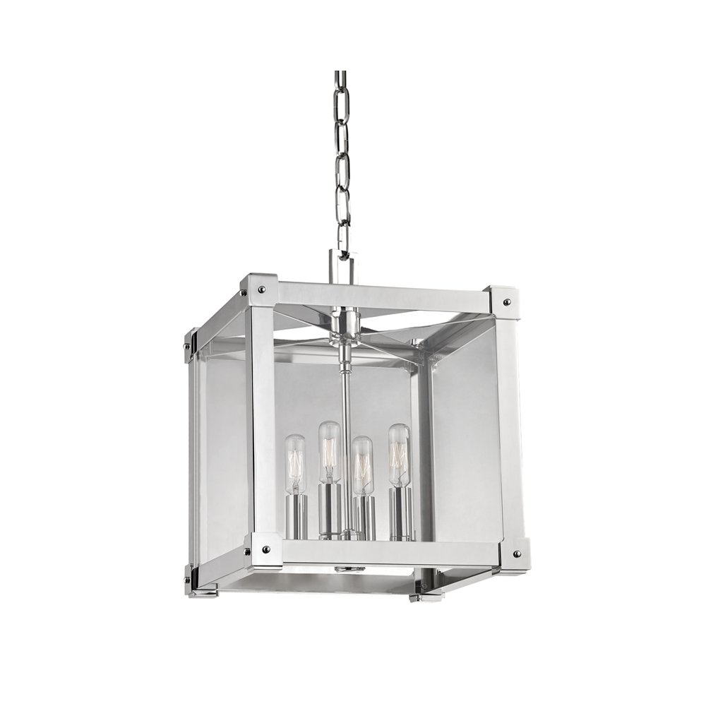 Forsyth Lantern, Polished Nickel. Picture 1