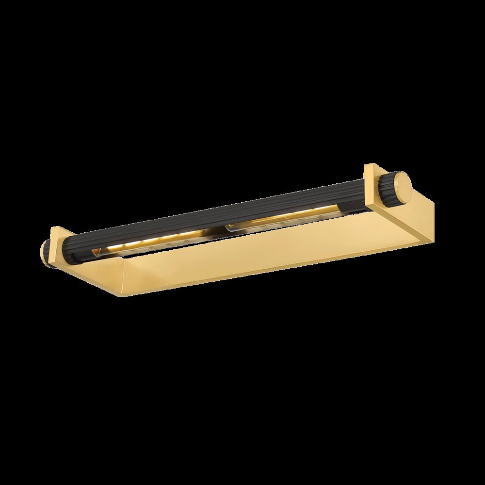 Judd Picture Light, Aged Brass. Picture 1