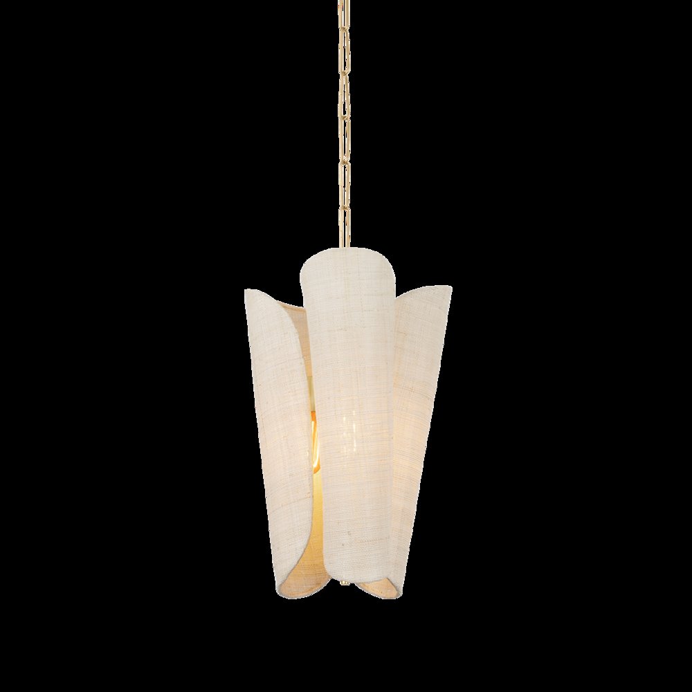 Springhill Pendant, Gold Leaf. Picture 1