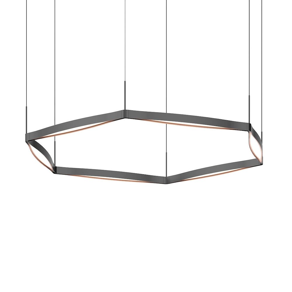 Ola Pendant, Satin Black. Picture 1