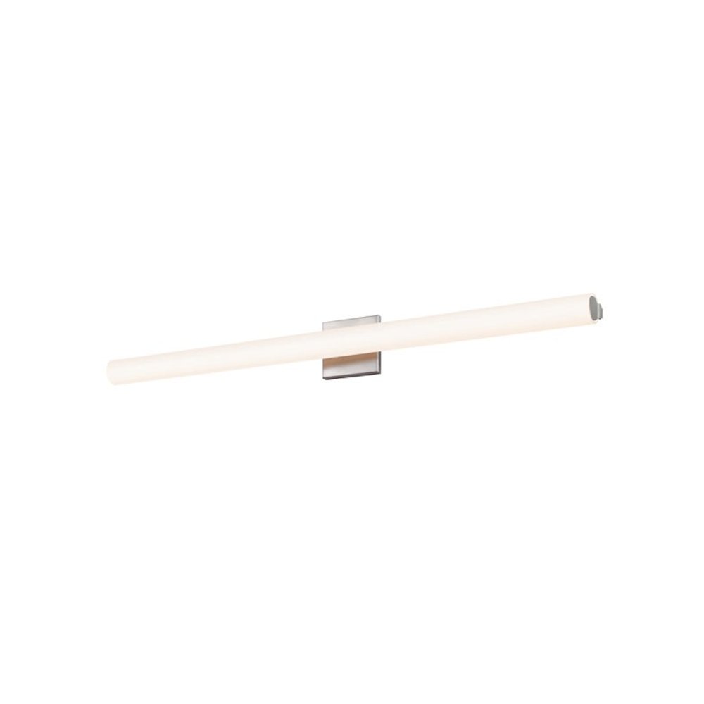Tubo Slim LED Bath and Vanity, Satin Nickel. Picture 1
