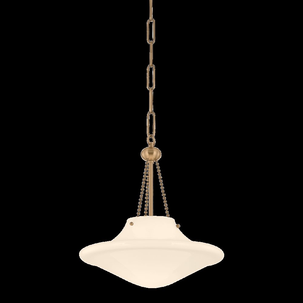 Era Pendant, Patina Brass. Picture 1