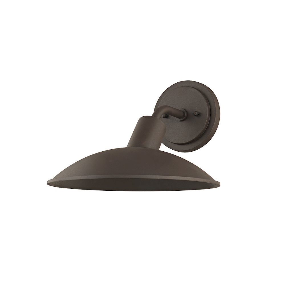 Otis Exterior Wall Sconce, Textured Bronze. Picture 1