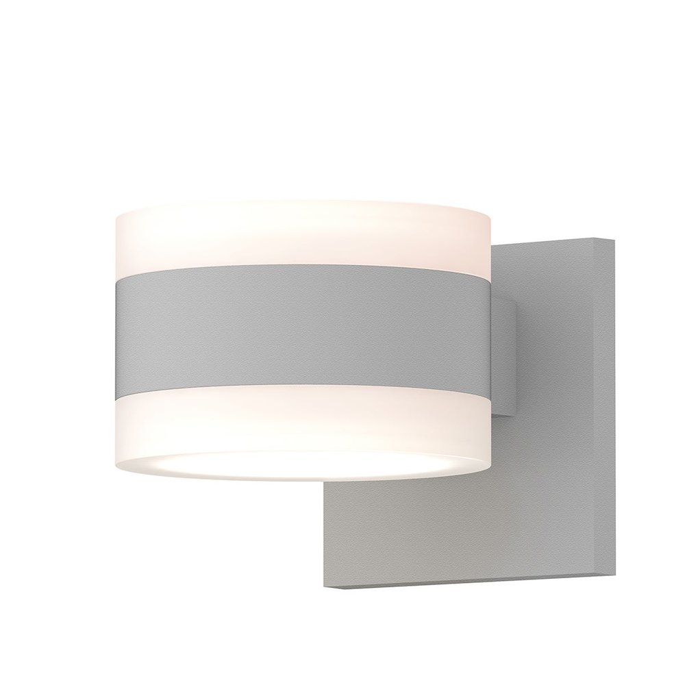 REALS Wall Sconce, Texture White. Picture 1