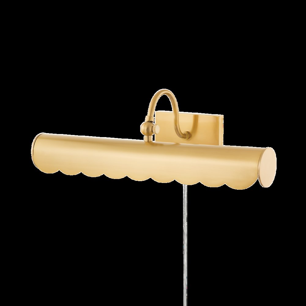 Fifi Picture Light, Aged Brass. Picture 1