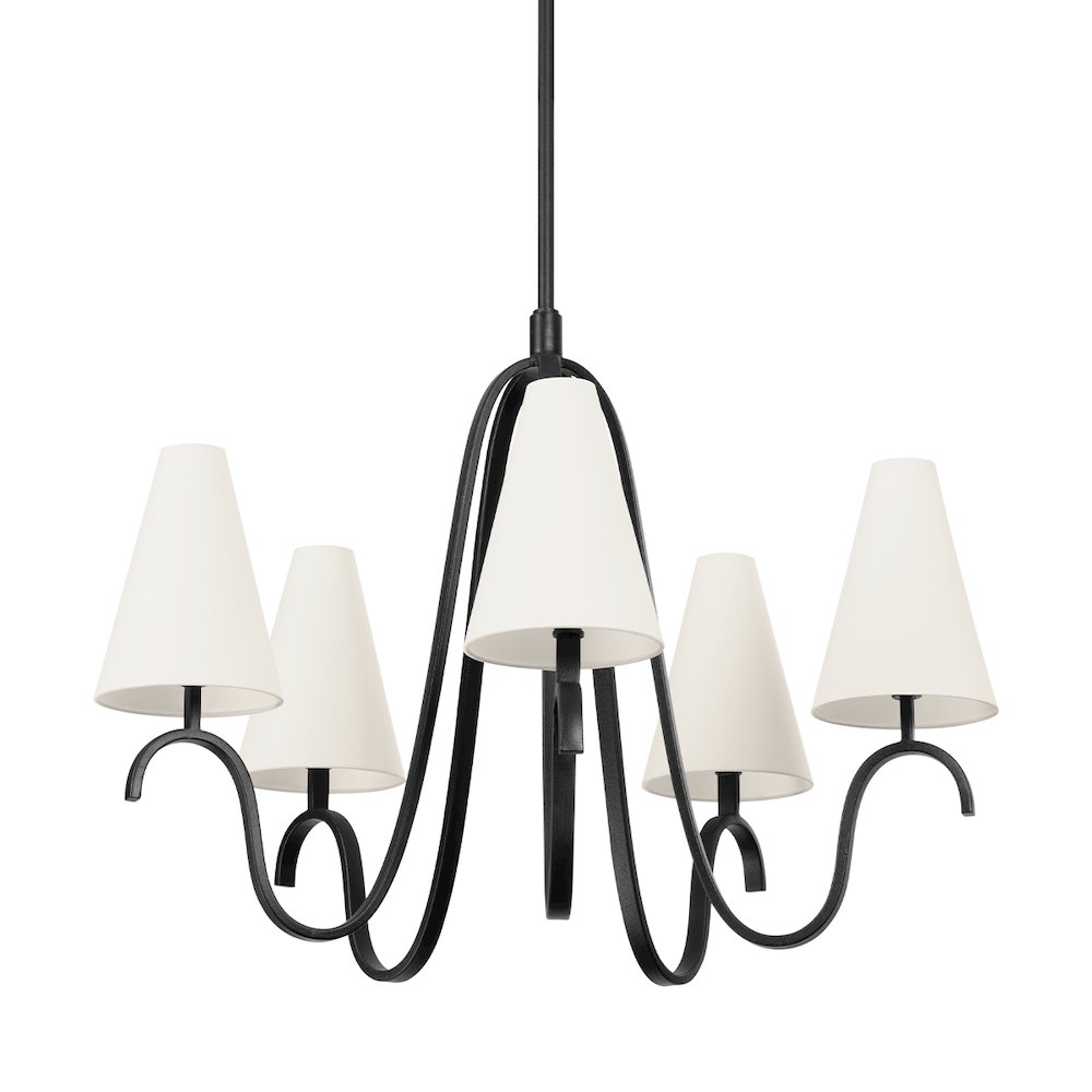 Melor Chandelier, Forged Iron. Picture 1