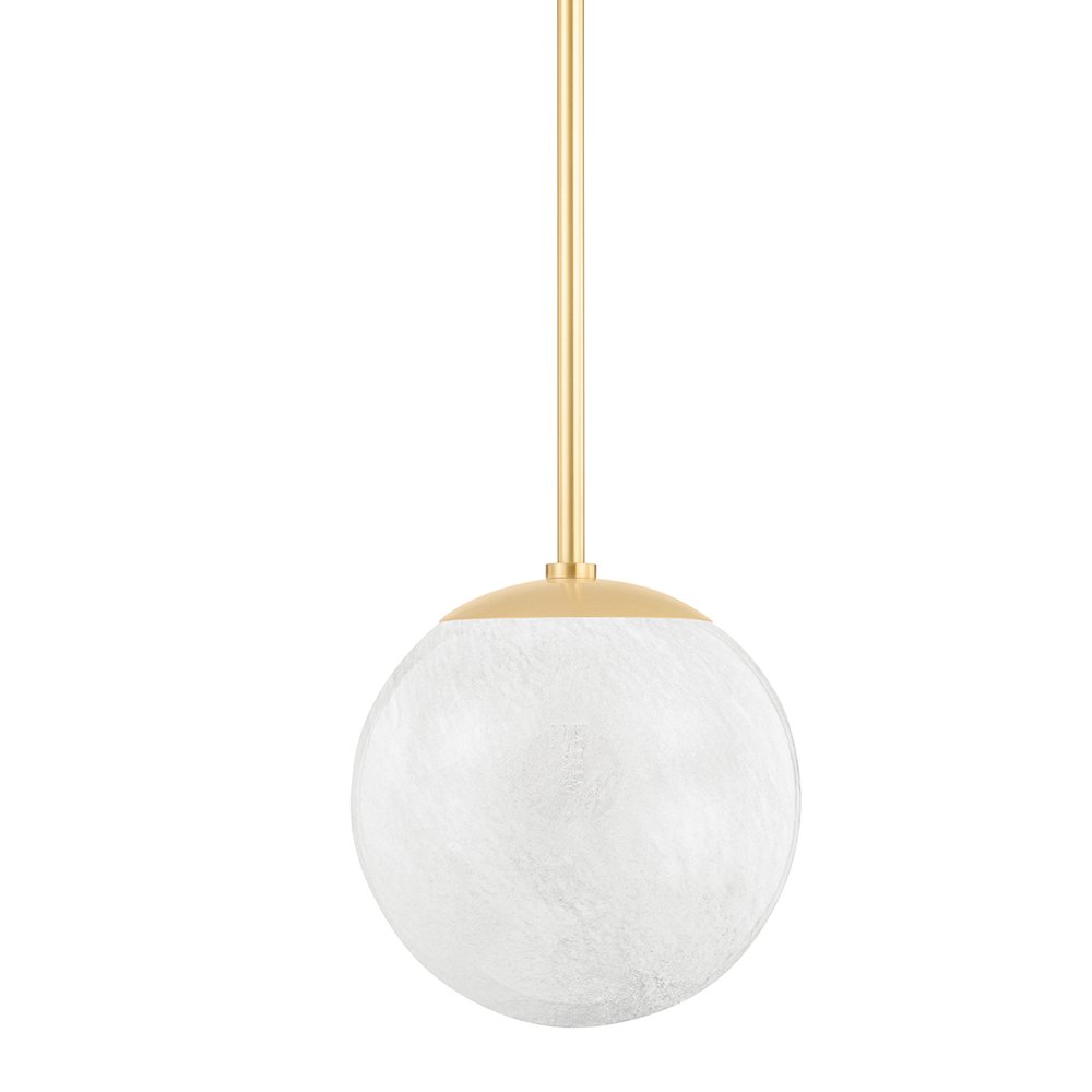 Burlington Pendant, Aged Brass. Picture 1