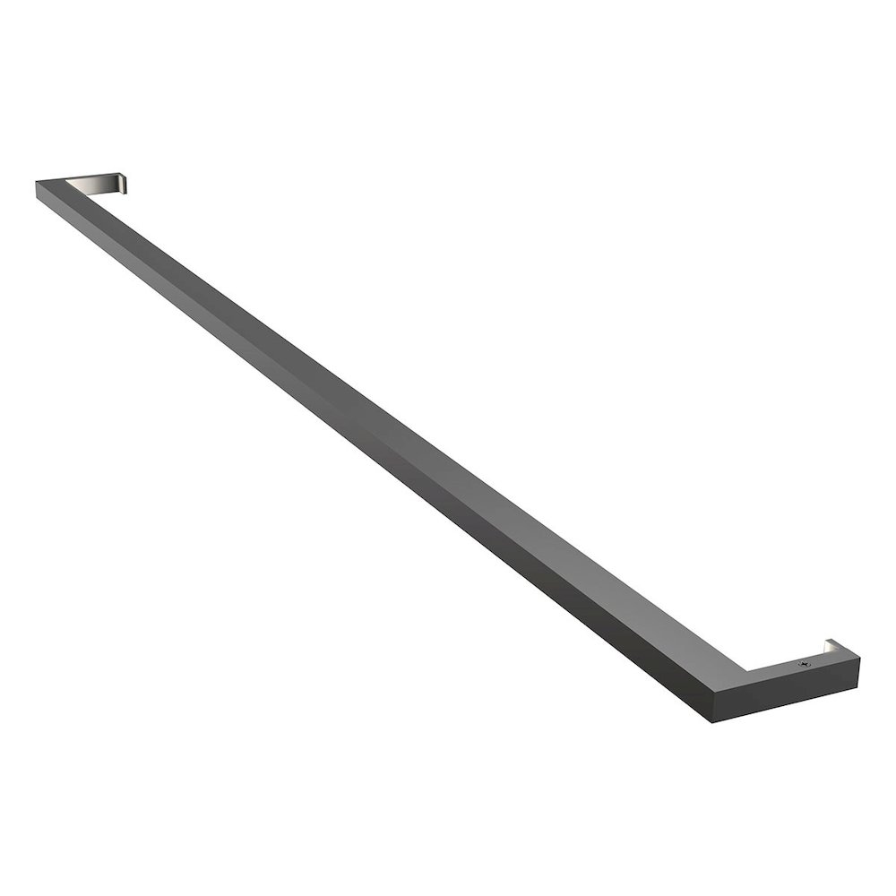 Thin-Line Wall Sconce, Satin Black. Picture 1