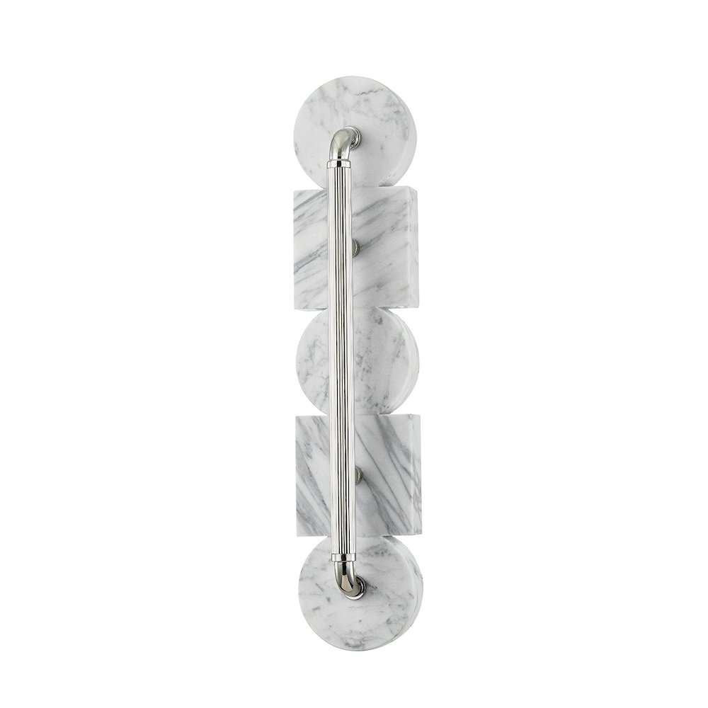 Sena Wall Sconce, Burnished Nickel. Picture 1