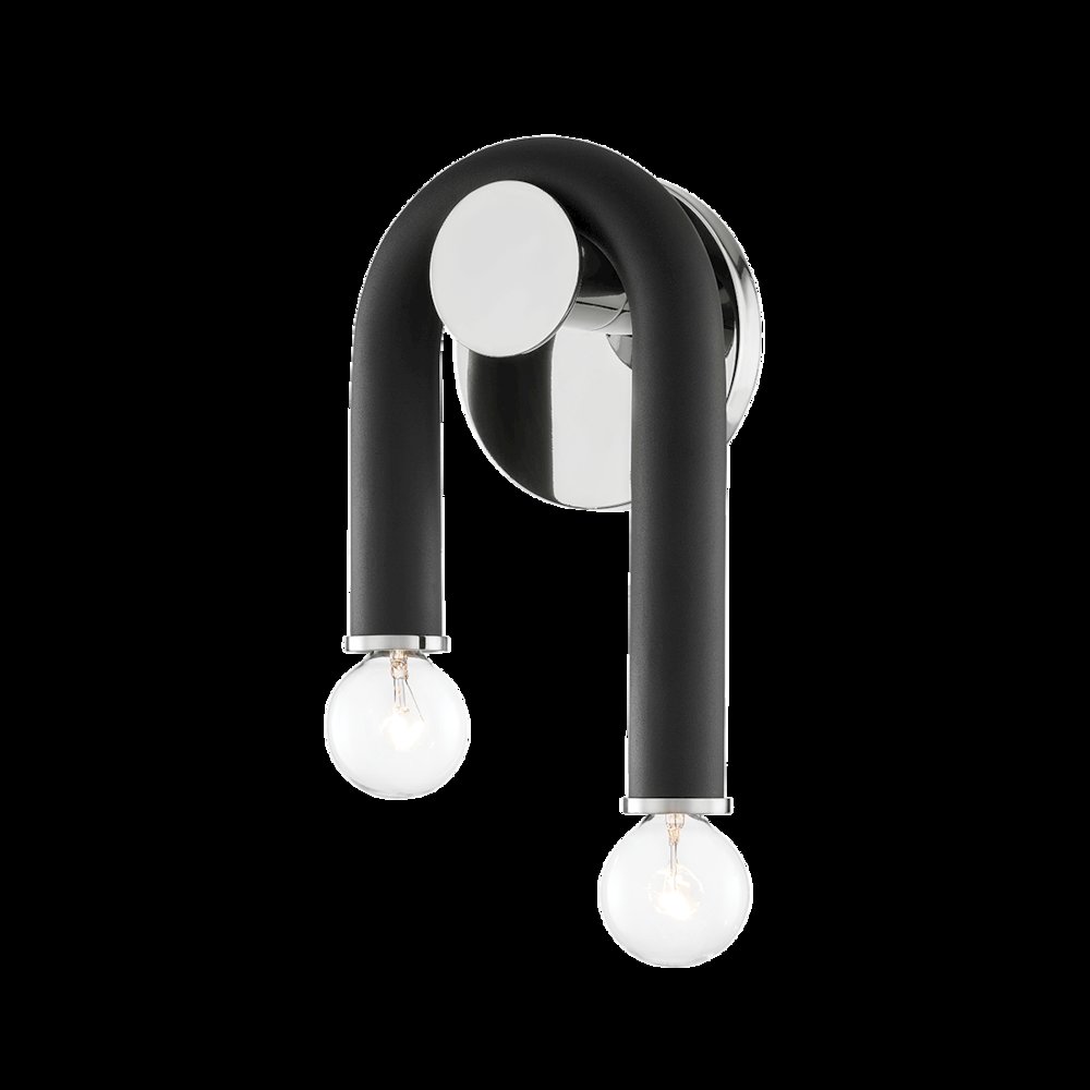 Whit Wall Sconce, Polished Nickel. Picture 1