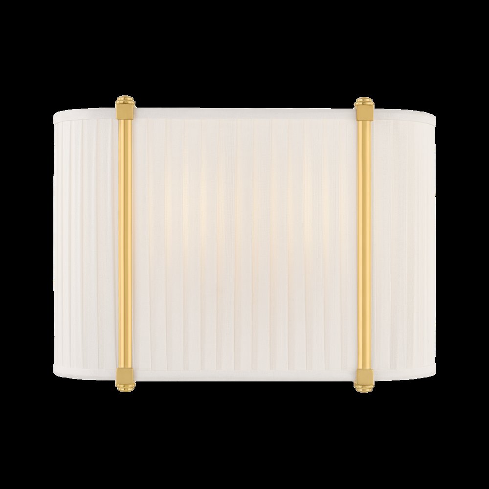 Cornell Wall Sconce, Aged Brass. Picture 1