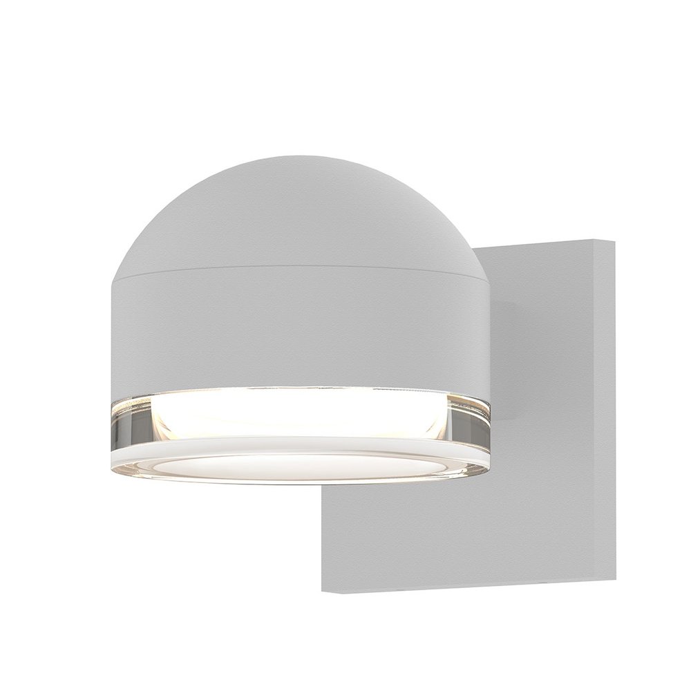 REALS Wall Sconce, Texture White. Picture 1