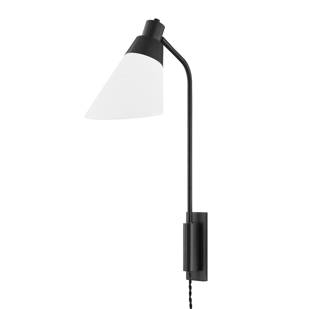 Hooke Plug-In Sconce, Old Bronze. Picture 1