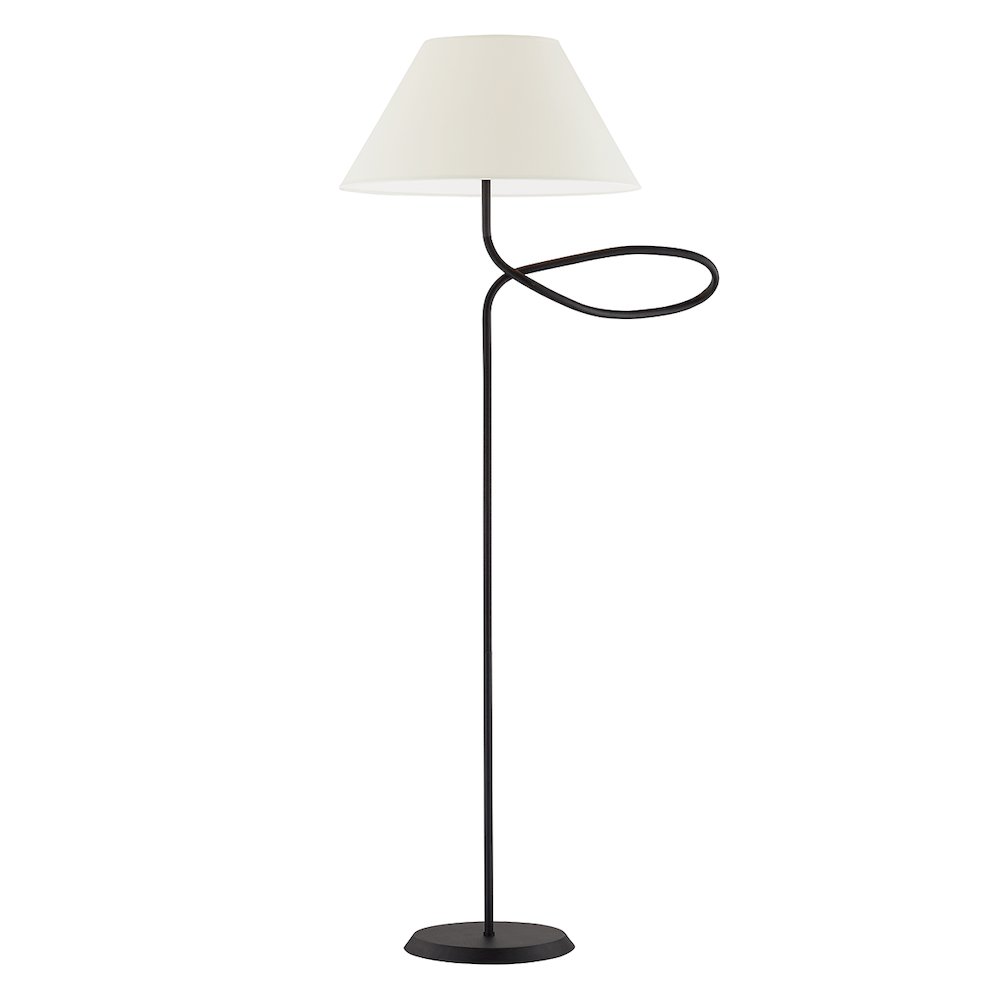 Alameda Floor Lamp, Forged Iron. Picture 1