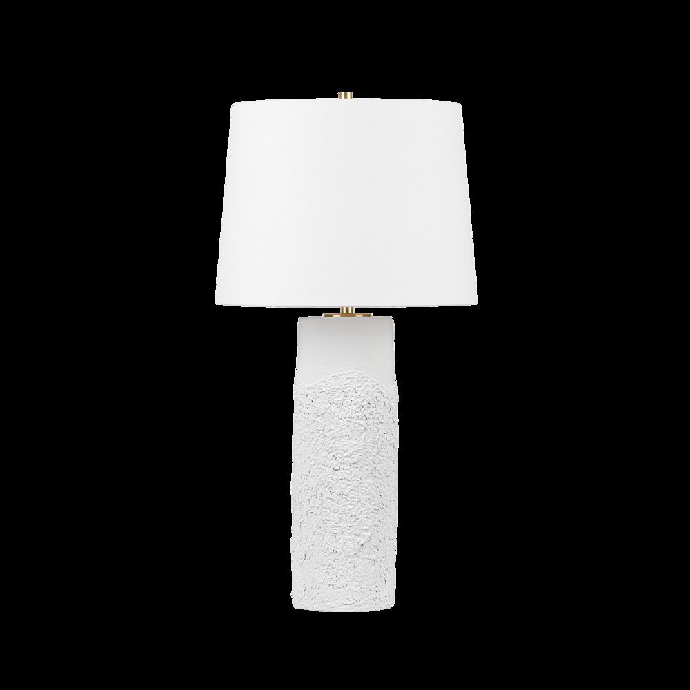 Tolland Table Lamp, Aged Brass. Picture 1
