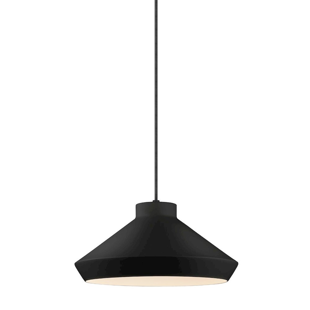 Koma Pendant, Satin Black. Picture 1