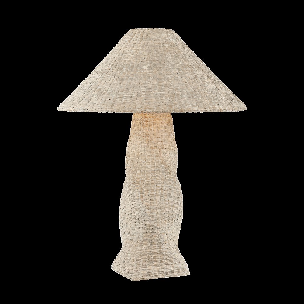 Zaire Table Lamp, Patina Brass. Picture 1
