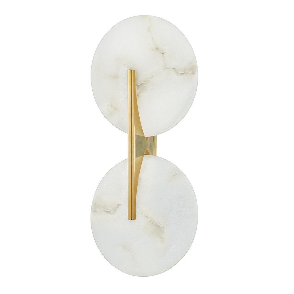 Asteria Wall Sconce, Vintage Brass. Picture 1