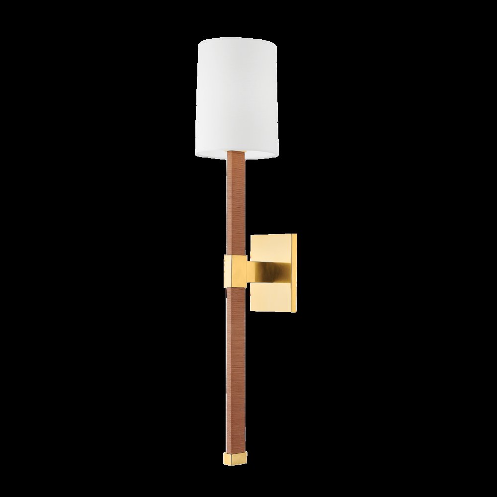 Minnetonka Wall Sconce, Aged Brass. Picture 1