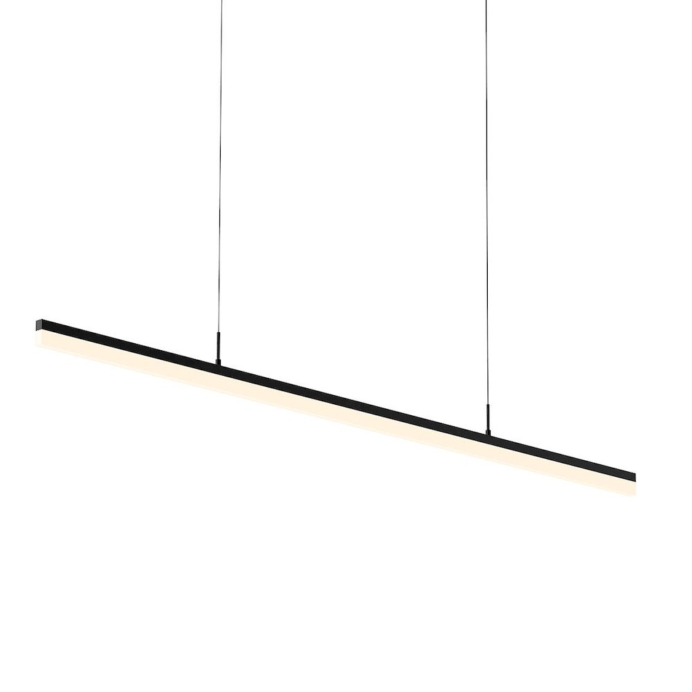 Stiletto Pendant, Satin Black. Picture 1