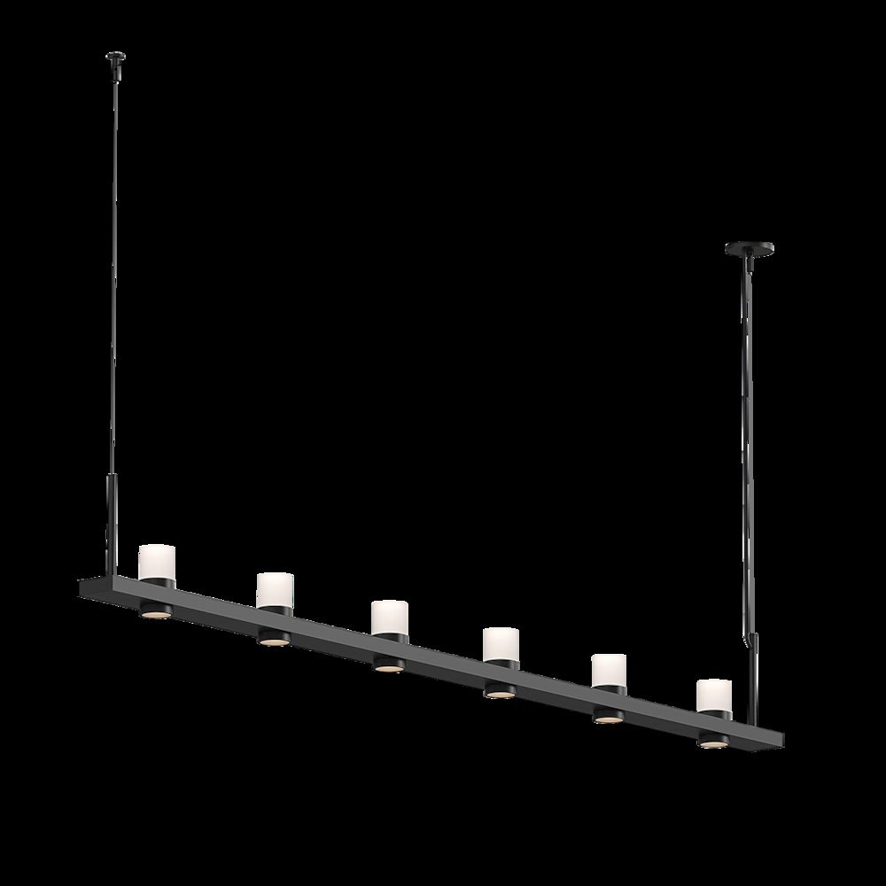 Intervals Pendant, Satin Black. Picture 1