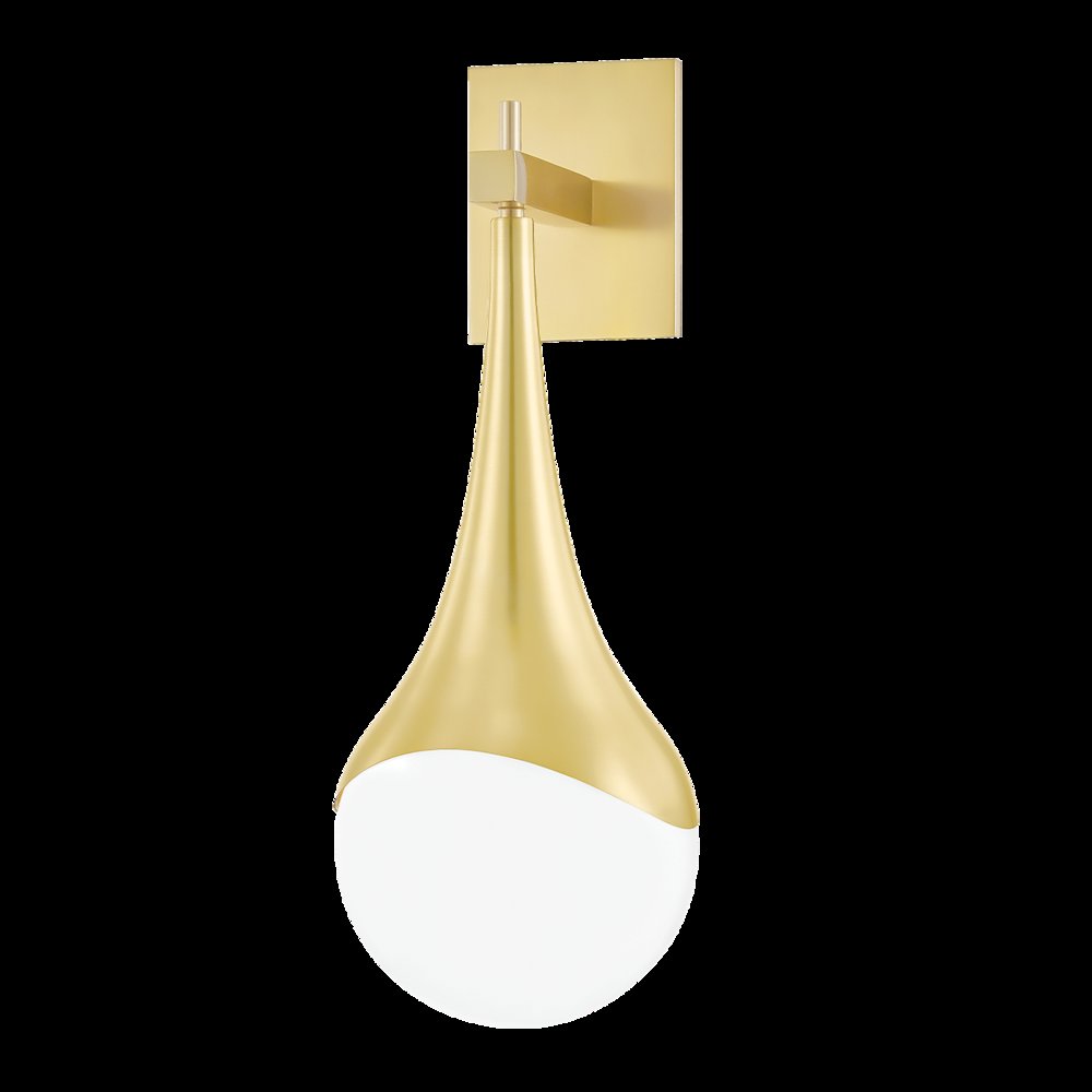 Ariana Wall Sconce, Aged Brass. Picture 1