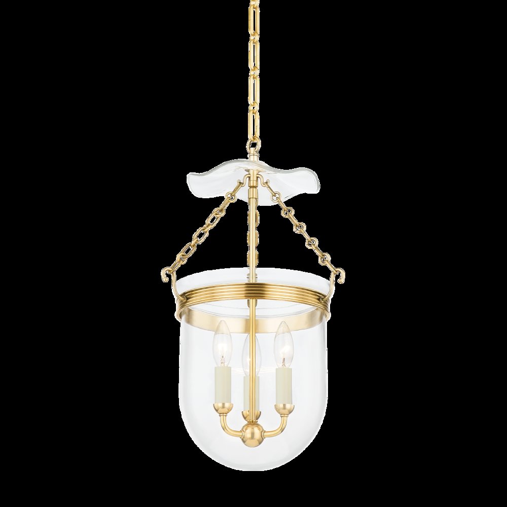 Rousham Lantern, Aged Brass. Picture 1