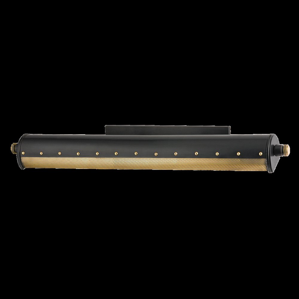 Gaines Picture Light, Aged Brass, Old Bronze. Picture 1